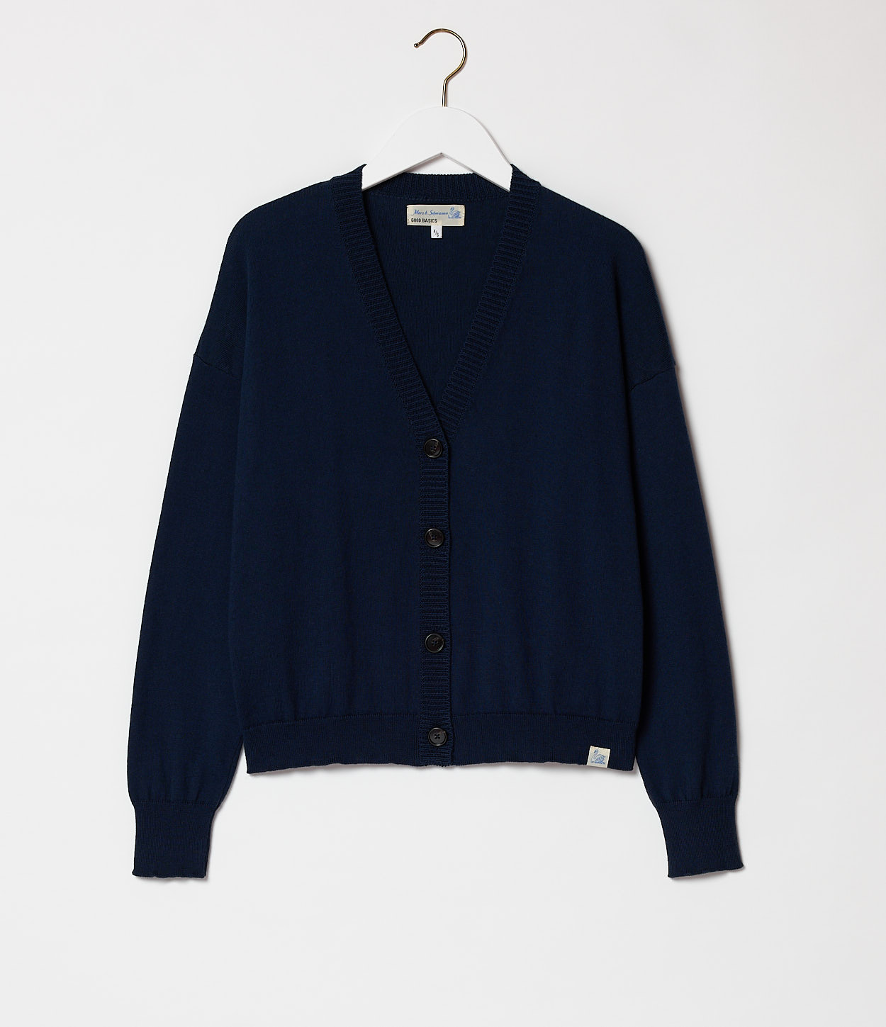 Deep Blue Women Merz B. Schwanen WCC01 cropped Cardigan | MERZ1483576
