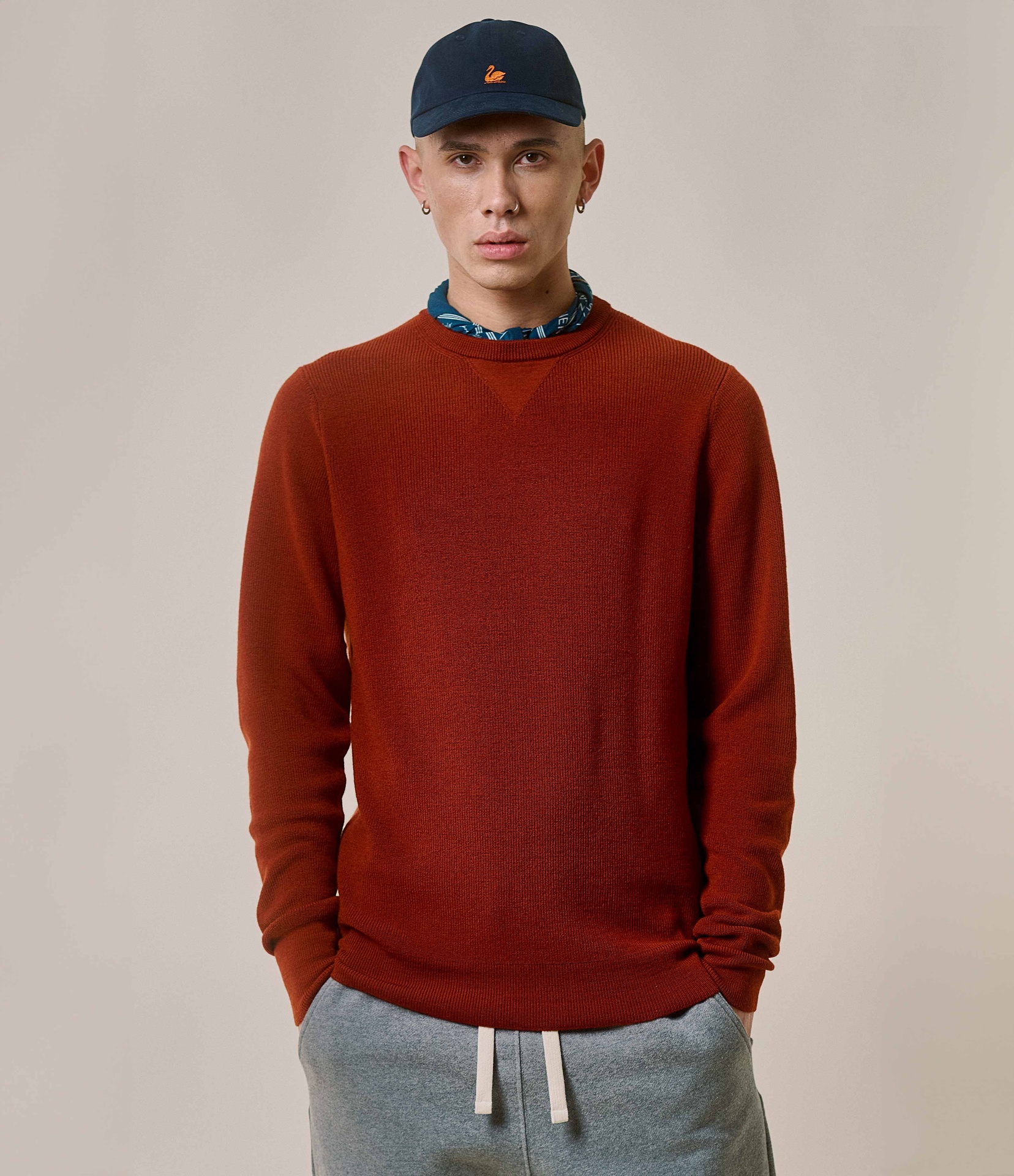 Multicolor Men Merz B. Schwanen MWCC01 Pullover | MERZ8247519
