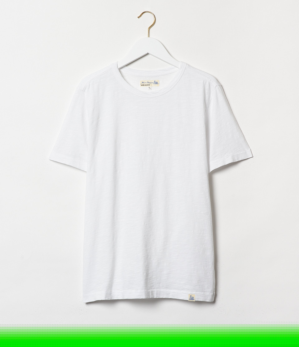 White Men Merz B. Schwanen SCT04 T Shirts | MERZ1237460
